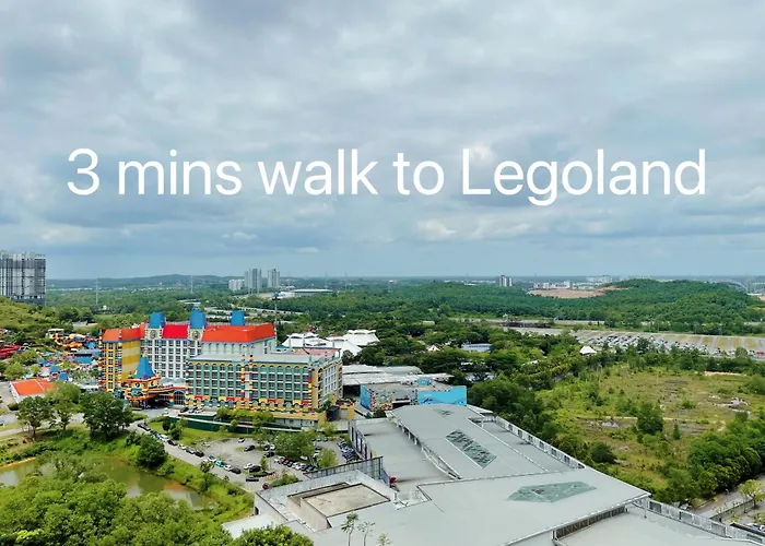 Legoland-3Min Walk-Afiniti Medini 2Br With Bathtub -9Pax-Mini Playground