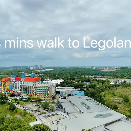 Legoland-3Min Walk-Afiniti Medini 2Br With Bathtub -9Pax-Mini Playground Apartment Johor Bahru Exterior photo
